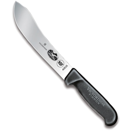 Swiss Army Brands Victorinox 40635 Kitchen Fibrox Pro Black Butcher - Straight, 7In Blade VIC-5.7403.18
